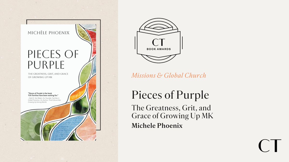 Missions and the Global Church: 

“Pieces of Purple: The Greatness, Grit, and Grace of Growing Up MK” by <a href="/frenchphoenix/">𝐌𝐢𝐜𝐡è𝐥𝐞 𝐏𝐡𝐨𝐞𝐧𝐢𝐱</a>.