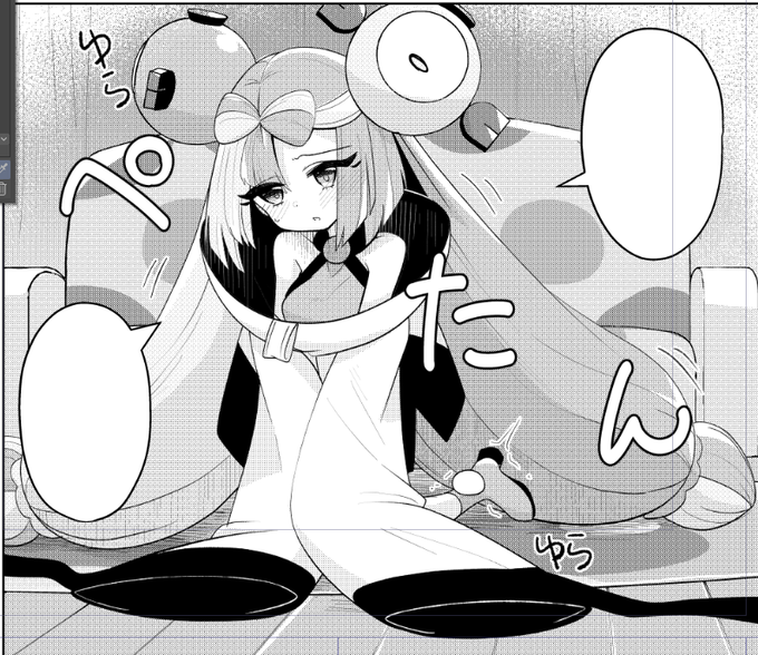 かわいく描けてる気がする。 