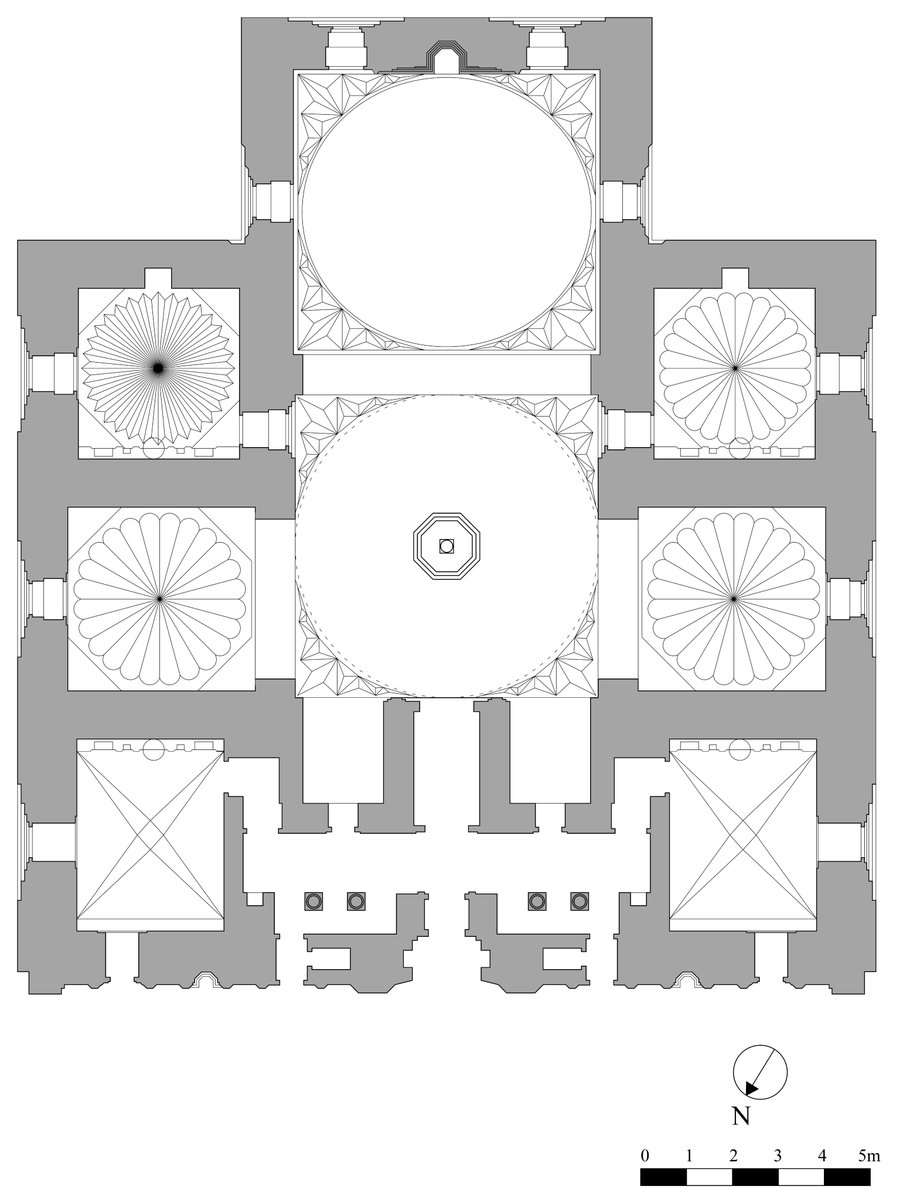 MG_illustrator's tweet photo. Mosque-zāviye Mehmed I (1419-21), Bursa (Turkey)
Plan ➜ elevation ➜ axonometry

#ottomanarchitecture #architecture #historyofart #arthistory #history #Archaeology https://t.co/cYRtrhVrGv