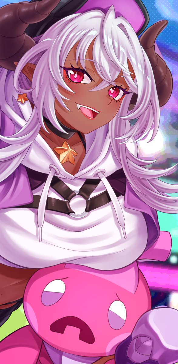 配信ありがとうございました✨️

リーグカード風イラスト、明日にはネットプリントに出せそうです💜
完成見届けてくれてありがとう✨️

明日からは同人誌の表紙描いたりもしていきます💜
また明日ね😴