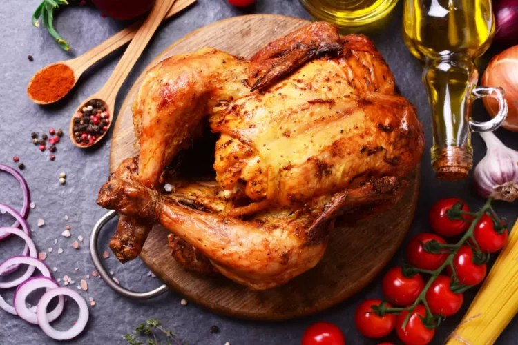 InfoCarneColon's tweet photo. 👉 Beneficios de consumir carne de pollo 🍗💪🐔 El consumo de carne de pollo alcanzó los 45,18 kilos por habitante en Argentina, consolidándose como un alimento nutritivo https://t.co/kI3f3EiKSD
#polloargentino #consumodepollo #alimentaciónsaludable #nutrición #proteínaanimal https://t.co/MUAabz6Whx