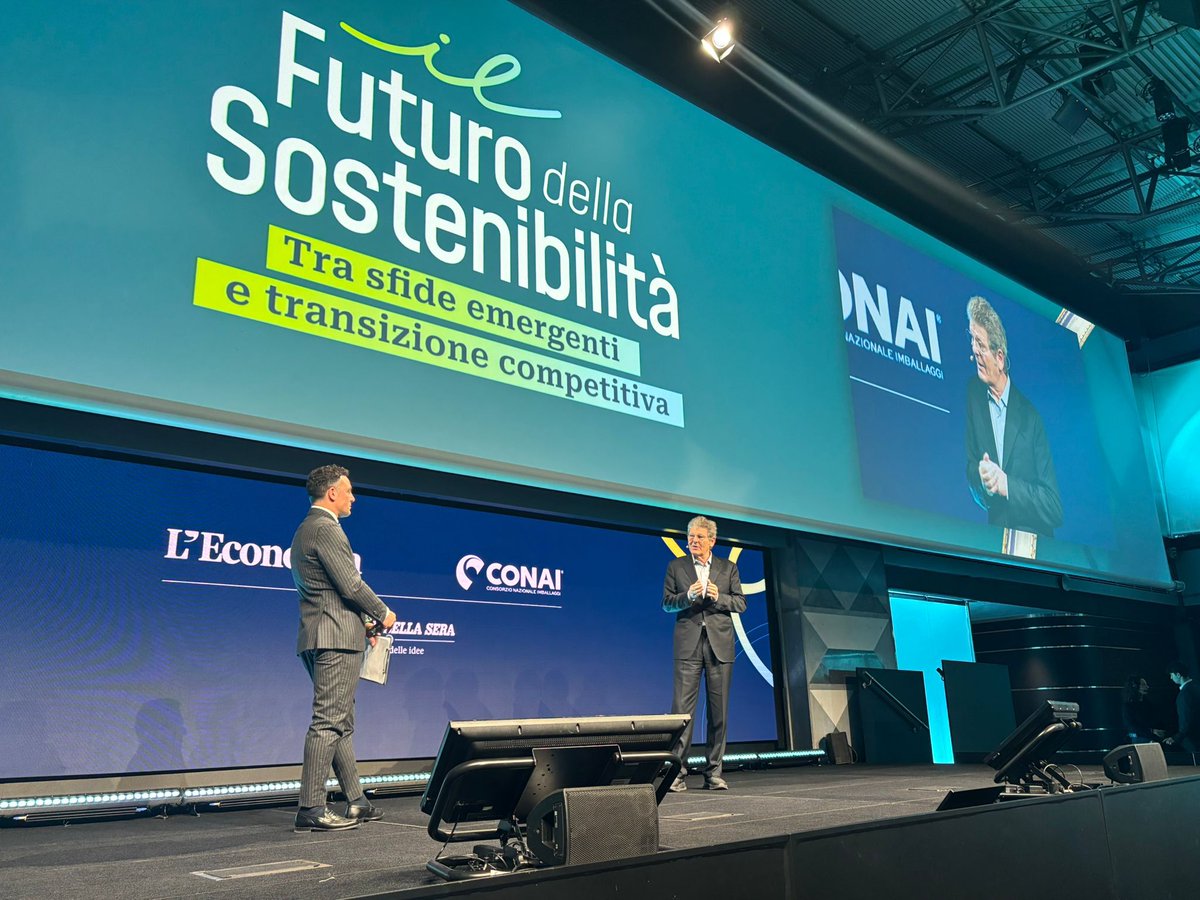 ♻️Sustainability: an environmental issue, but also a key lever for innovation

CONAI presented its new Integrated Sustainability Report, which quantifies the economic and environmental benefits of recycling in Italy on an annual basis.
Read a summary here: conai.org/risultati-rice…