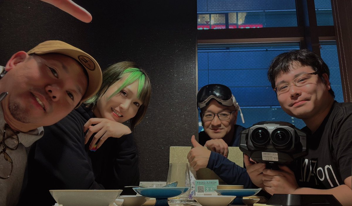 sekiguchiaimi's tweet image. VR映像つよつよチームでの作戦会議ᯅ