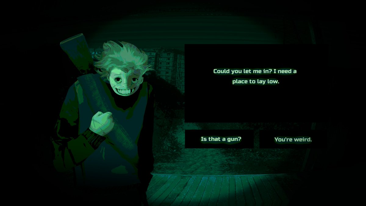 WikiThePedia's tweet image. Would you let him in?