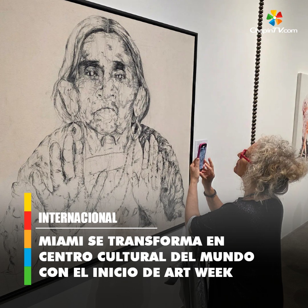 chapintv_'s tweet image. #ArtWeek convierte a #Miami en el centro cultural del mundo ✨➡ bit.ly/4opLOhX