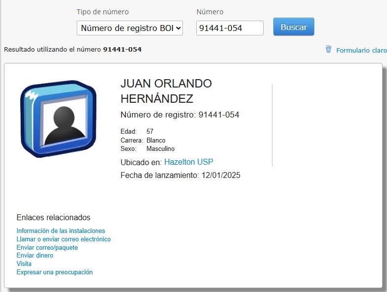 #ULTIMAHORA expresidente Juan Orlando Hernández sale de prisión bajo un indulto total e incondicional que le ha concedido el presidente @TruthSocialESP. Hernández había sido condenado a 45 años de prisión por narcotrafico. 
facebook.com/share/1G1cWjoQ…