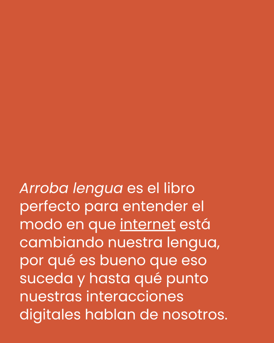 😍 ¡Ya disponible «Arroba lengua» en formato e-book!

👾Consigue el ensayo de <a href="/GretchenAMcC/">Gretchen McCulloch now at @gretchenmcc.bsky.social</a> en nuestra web y disfruta esta obra imprescindible sobre el lenguaje en Internet.

editorialpiedepagina.com/product/arroba…