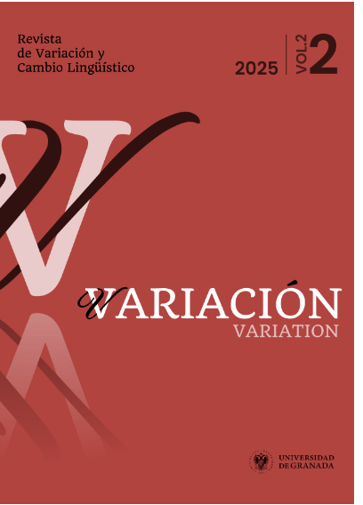 Revista variación y cambio lingüístico tweet media