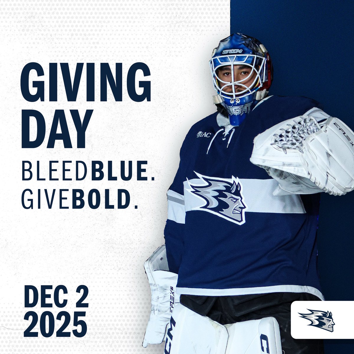 Support Stout Hockey!!!

Help our Blue Devils glide to success this season. Every gift fuels our team’s growth on and off the ice💙

Bleed Blue. Give Bold. 

uwstout.edu/giving-day

#GivingDay #BlueDevils #BleedBlue #StoutProud