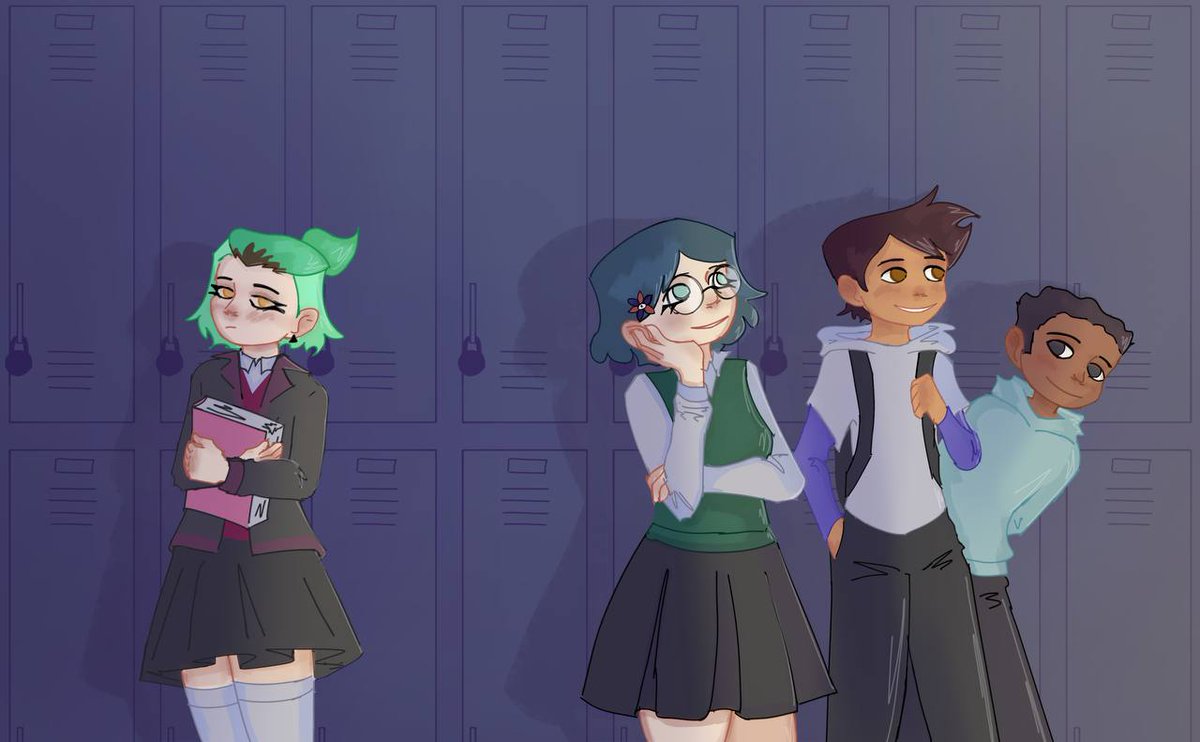 fillho_'s tweet image. эмити, луз и компания в реальном мире 
#TheOwlHouse #TheOwlHousefanart #lumity #fanart