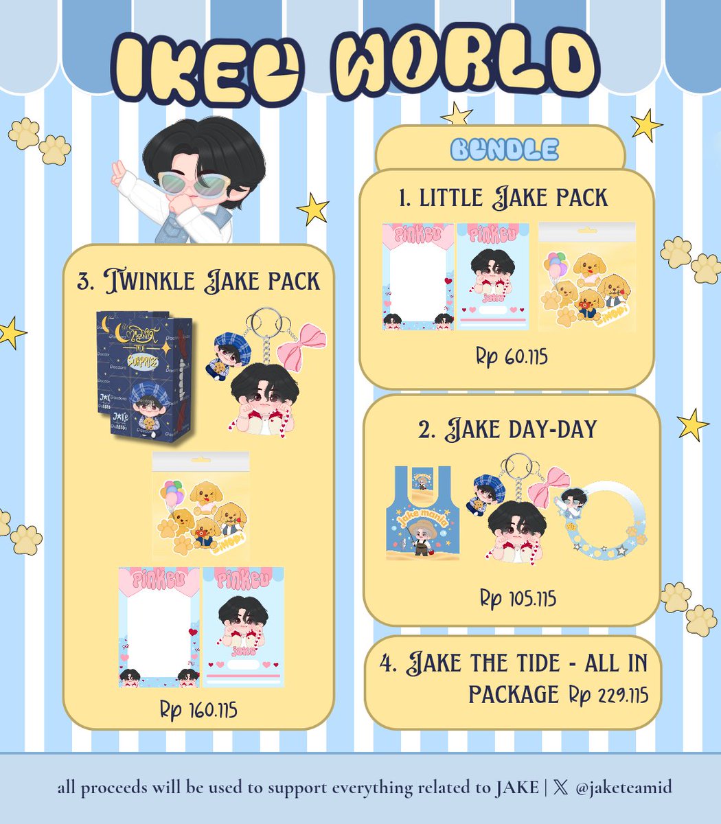 jaketeamid's tweet image. DAY - 1 CLOSE ORDER✨

Pre order open until December, 3rd🙌🏻

Place your order now!
🔗docs.google.com/forms/d/1Qh_ZQ…

#JAKETHETIDE #JAKE #ENHYPEN_JAKE #제이크 #엔하이픈_제이크