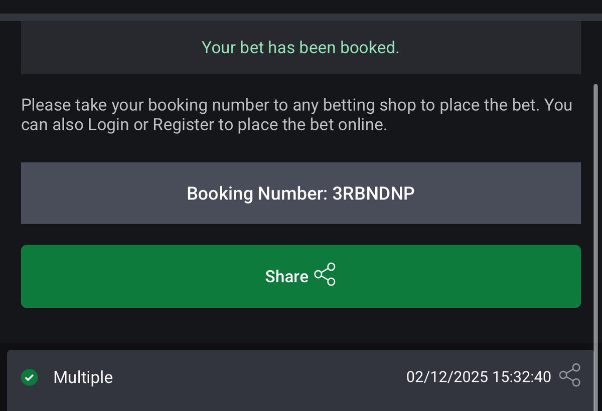 joyfultips's tweet image. 2 and 5 odds on bet9ja

3RBNJDR

3RBNDNP

#Bet9jaCode