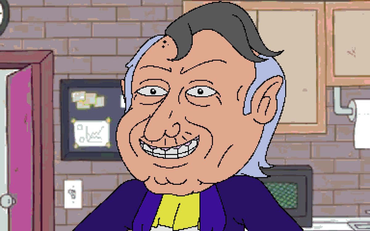 Mr. Boss if he was a Zelda CD-i character

I wanted to do this with all of the Smiling Friends main cast before the end of season 3, but that didn't happen. I still plan to do the rest eventually though. And I'll make a proper CD-i BG as well.