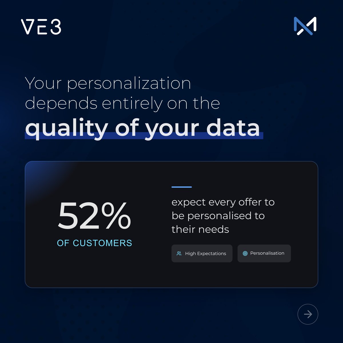 MatchX_ve3's tweet image. 52% of customers expect the offers they receive to be personalized to their needs.

The problem? Most CRMs are full of duplicates, gaps, and disconnected records.

👉 Ready to trust your CRM data? Try MatchX: zurl.co/TvRku 

#CRM #DataQuality #DataMatching #CX #AI