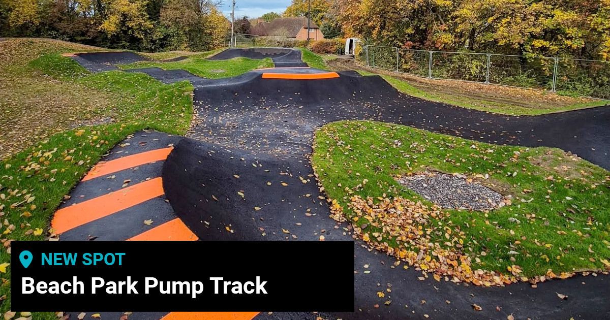 New Spot: Beach Park Pump Track has been redeveloped by Ontrackcc transforming a dated and neglected track with a brand new asphalt pump track and a line of dual take-off jumps.

📍 Station Rd, Oakley, Basingstoke RG23 7HD 

Directions in the comments.