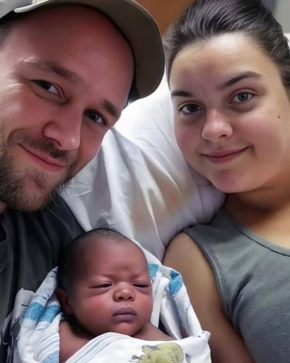 The mother allegedly claims her baby is black because of her ancestors.