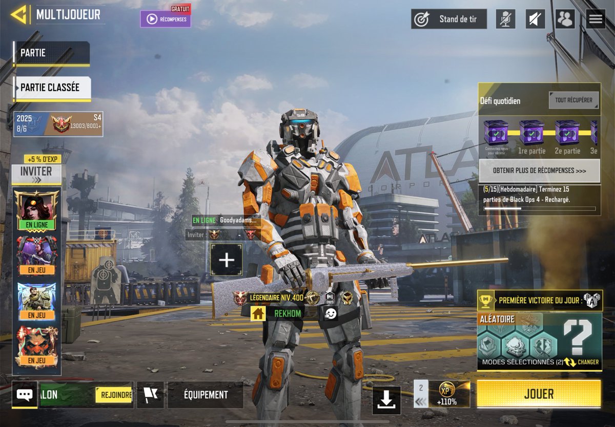 Rekhom's tweet image. My first time with +13k points in MP ! #CODMobile #CODm