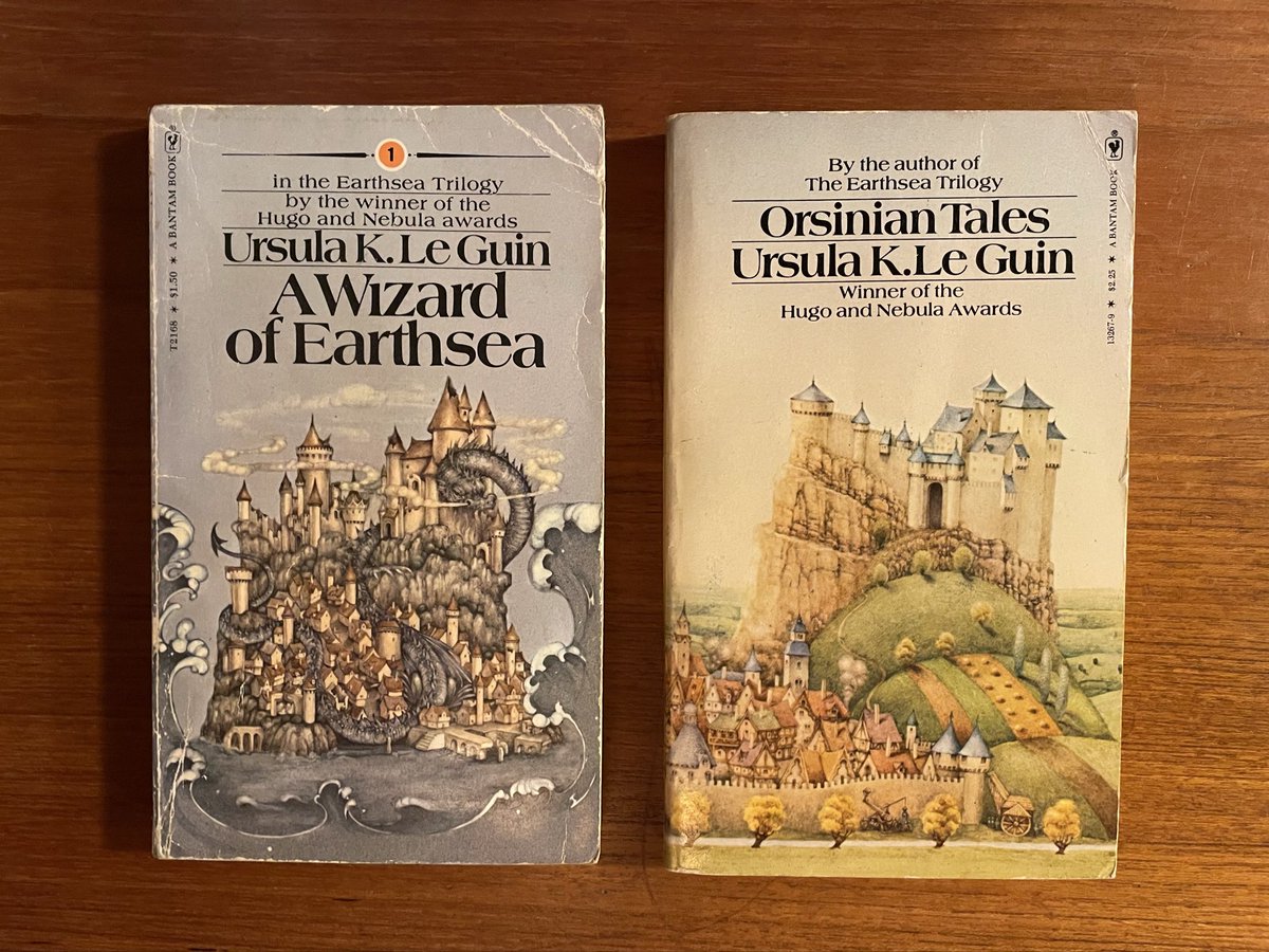 From my latest book haul

Two paperbacks by Ursula K Le Guin including the first Earthsea book