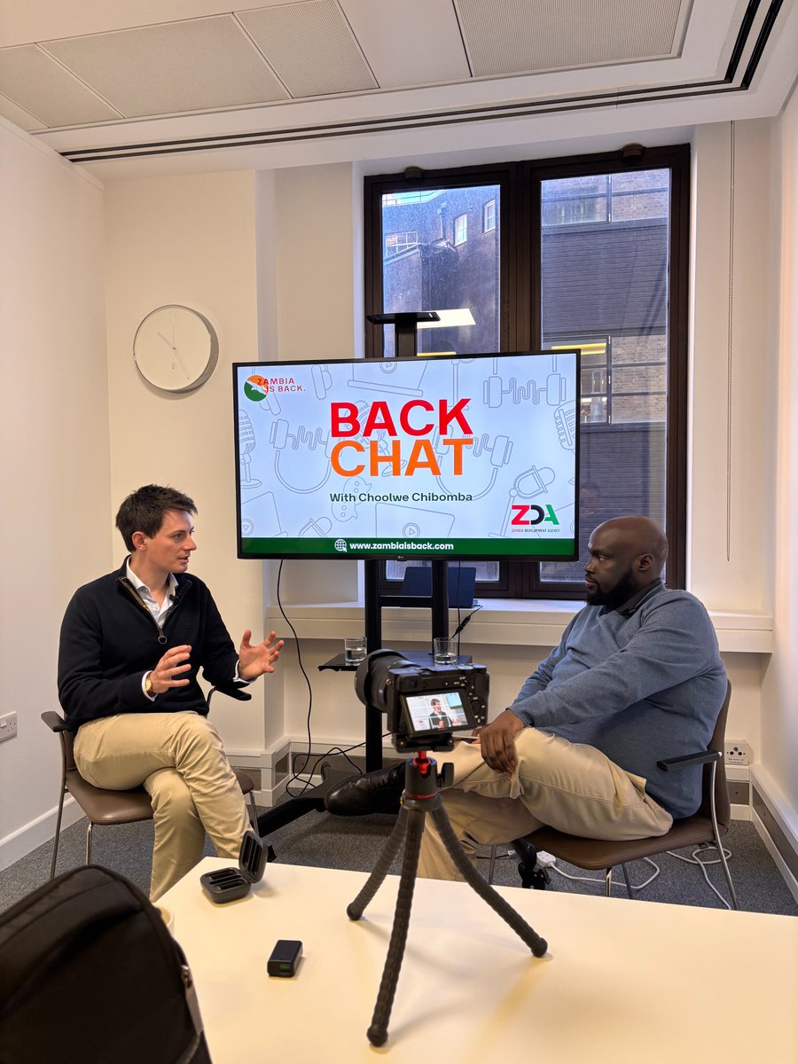 BackChat host <a href="/FirstZambian/">Choolwe Chibomba</a> spoke to Hotspur Helium COO Tom Elliot, for a fascinating conversation about Zambia's emerging role in the global helium market and what the investment climate looks like for critical minerals companies under the New Dawn administration.

The full