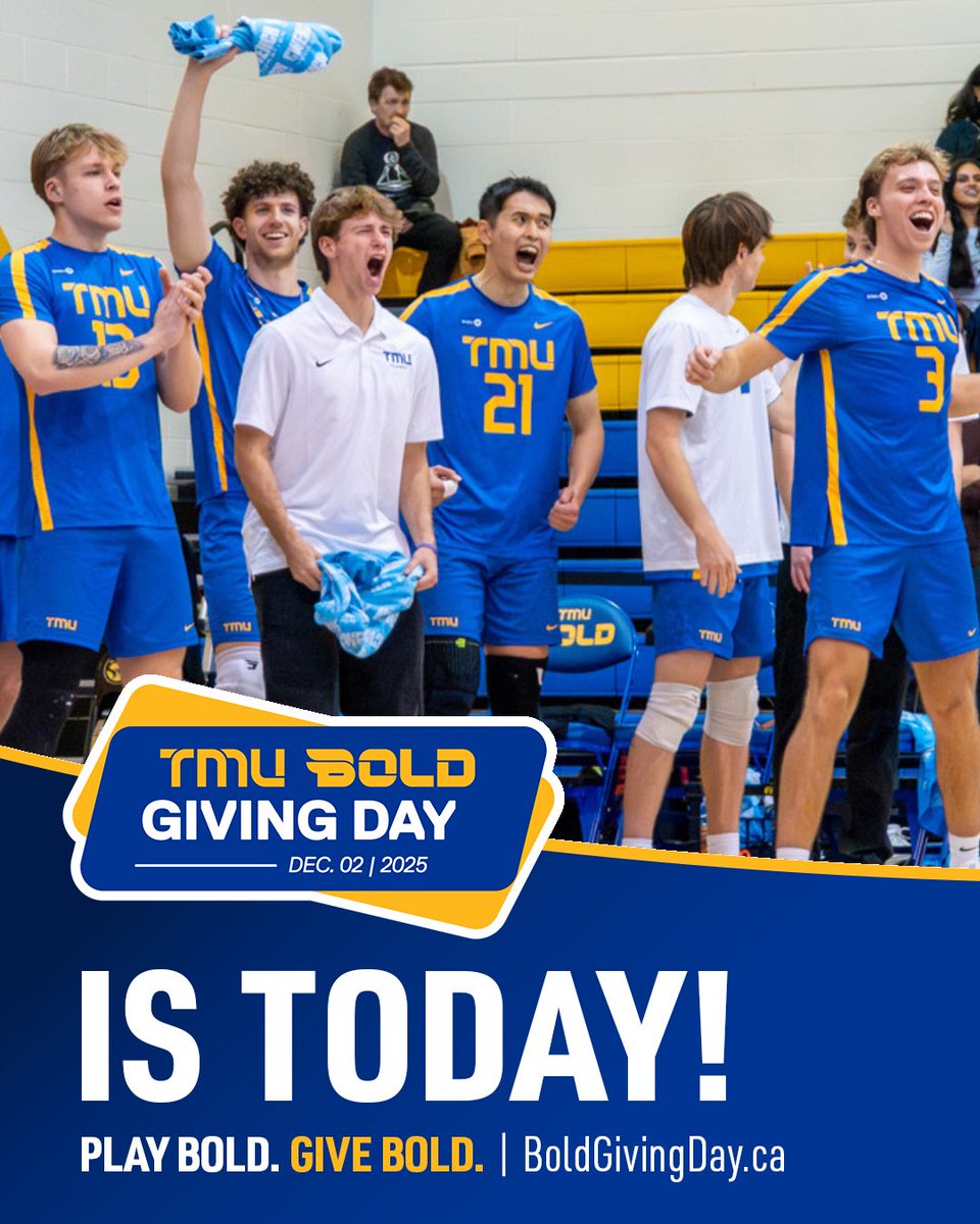 TMU Bold Men's Volleyball tweet media