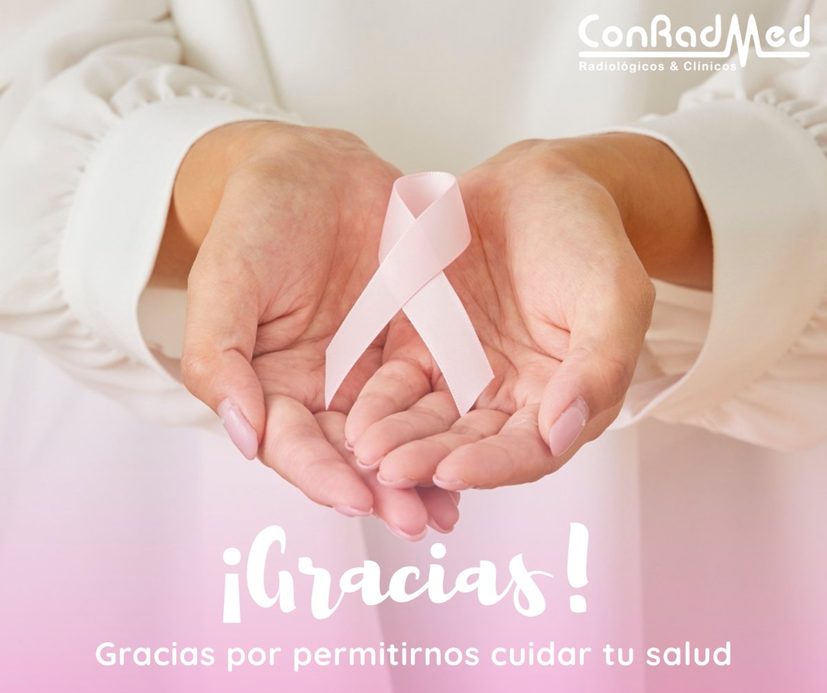 ConRadMed's tweet image. Decidiste cuidarte, y eso lo cambia todo. 
En Conradmed queremos dedicar este post a todas las mujeres extraordinarias que tomaron la decisión de realizarse su mastografía con nosotros. Gracias por confiar en nuestras manos, pero, sobre todo, gracias por cuidar de ustedes mismas.