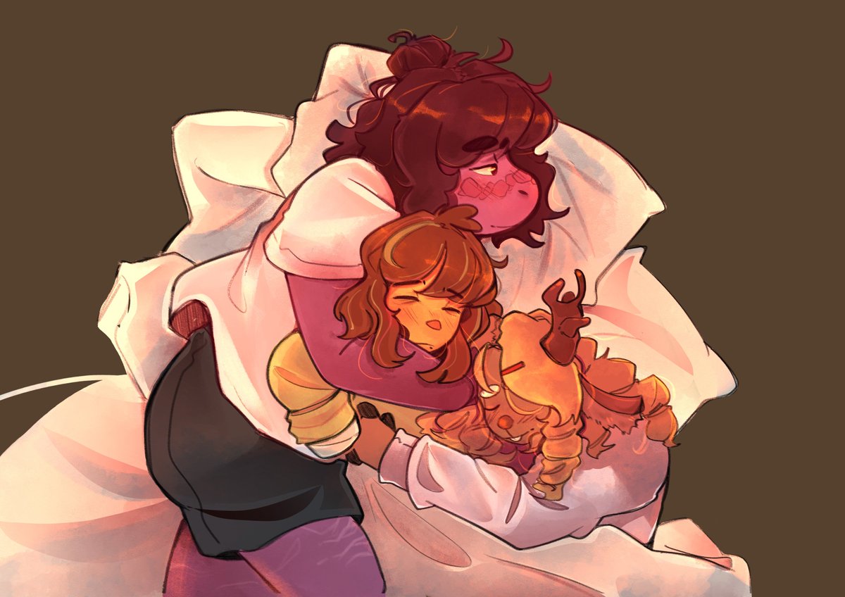 Maoshidesu's tweet image. they eepy  #krusielle