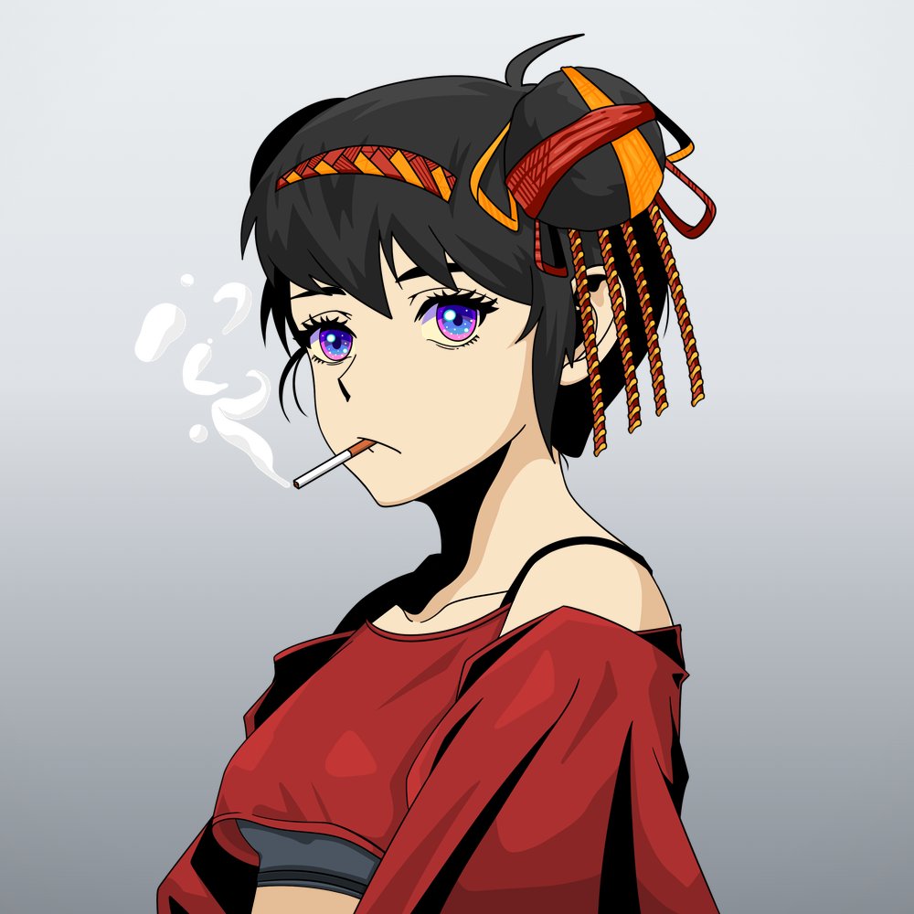 Got this from <a href="/roikyuu/">Roikyuu // !TFK</a> and I’m honestly blown away by the art style! I just found out about this project today and learned it’s a CTO’d project now with an updated version! 

Super excited to see what’s coming next and what the plans are. I’m waiting! <a href="/Kusho_World/">Kūsho World 🏴</a>