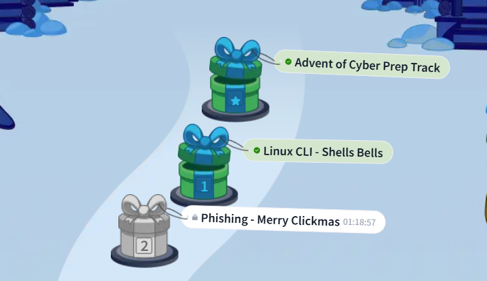 santoryuhunter's tweet image. DAY 01 DOWN ☃️🎄🤺(latepost)
#adventofcyber2025