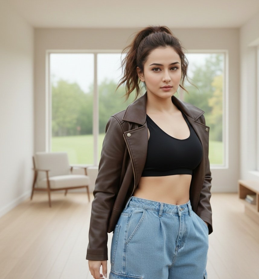 Sporty Chic Vibes in a Cozy Space