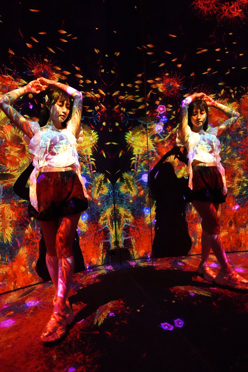 K70_55's tweet image. #たんたん(杠 美弥) さん⑳20250927(#teamLabBorderless)
(@tantan8_rcc)

まだまだ続くよ💦

#SILKYPIX_JPEG_Photography_12
#ピントの合っている写真はいい写真😅
#チームラボボーダレス