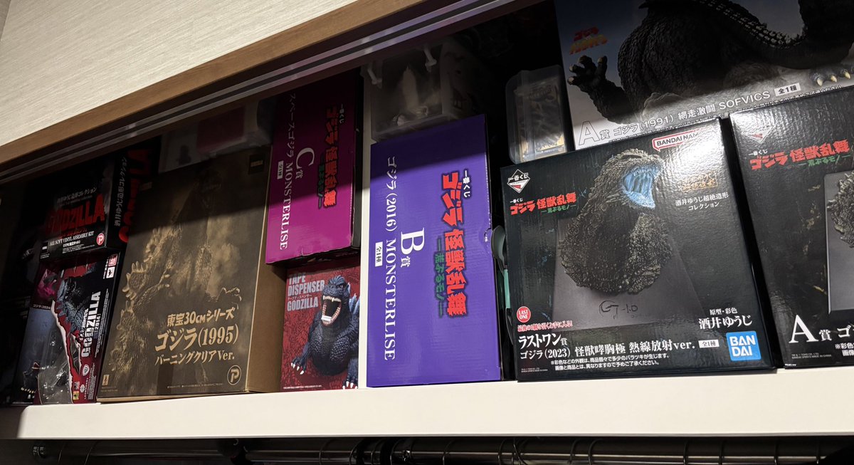 今まで取っておいたブリスターを何個か捨てて（4時間くらい悩んだ）畳んだ箱を別の箱に入れる作業をして  、収納余裕できたと思ったら全然収納パンパンで顔ない

これ以外にもまだ詰んでる箱があります😇😇
箱問題みんなどうしてるん？？？？？？