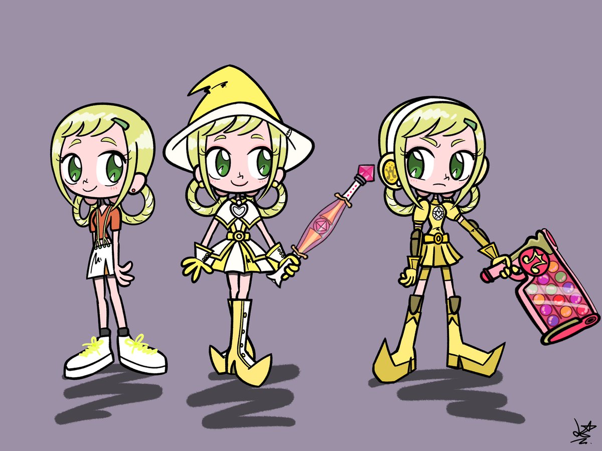 飛鳥ももこ
普段→魔女見習い→魔女戦士

#おジャ魔女どれみ #magicaldoremi