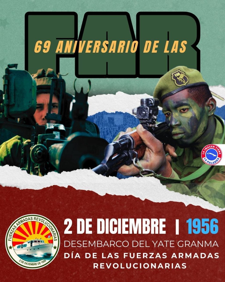 “Deseo reconocer la serenidad y madurez con que ha actuado nuestro pueblo, y el trabajo (...)de los abnegados combatientes de las FAR (...)”
#FARCuba