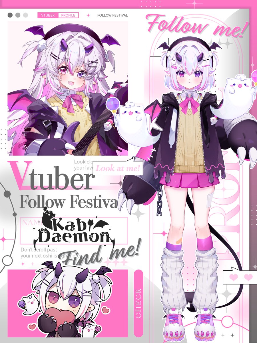 KabibiUWU's tweet image. Elo Bibimons! ↜₍^  &amp;gt; w &amp;lt;^₎ Ψ
This is your demon idol Kabibi .ᐟ.ᐟ

WHEN I SAY KA YOU SAY WHATTT!! You don&apos;t say WHAT you say BIIIIIIIII₊˚
────୨ৎ──── 
🩹Fanart: #KArtBi
💜Clips: #KabiClips   
🩷Fan name/oshi mark: Bibimons /🍭👻

🔗BIBI’S LINKS 
💜Twitch:…