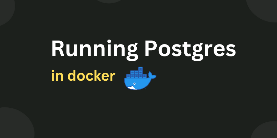 ravi_devrani's tweet image. How to run postgres in docker
ravindradevrani.com/posts/postgres…

#postgres #docker