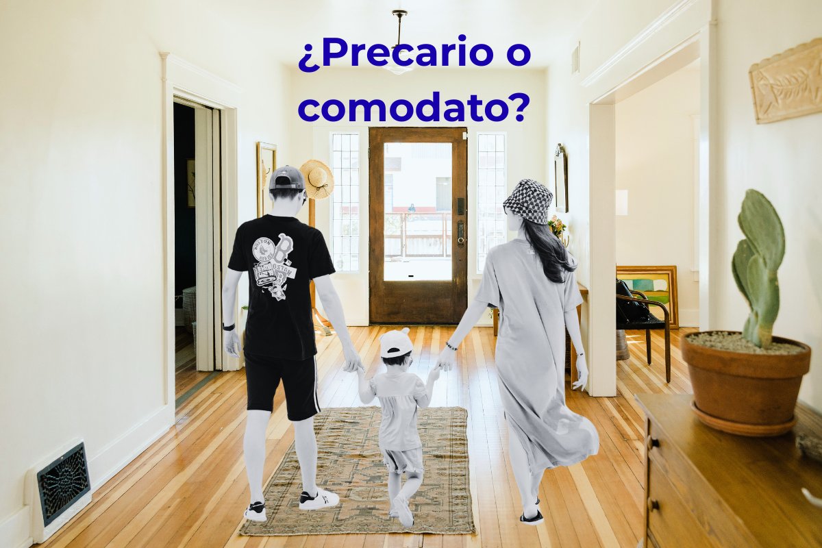 Hoy analizamos... 
La madre deja a su hijo, nuera y nieto una vivienda. La pareja se divorcia y la madre quiere recuperar la casa y ejercita un desahucio por precario. La exnuera alega que concurrió un contrato de comodato, es decir, la cesión gratuita.
Respuesta A. P. Valencia: