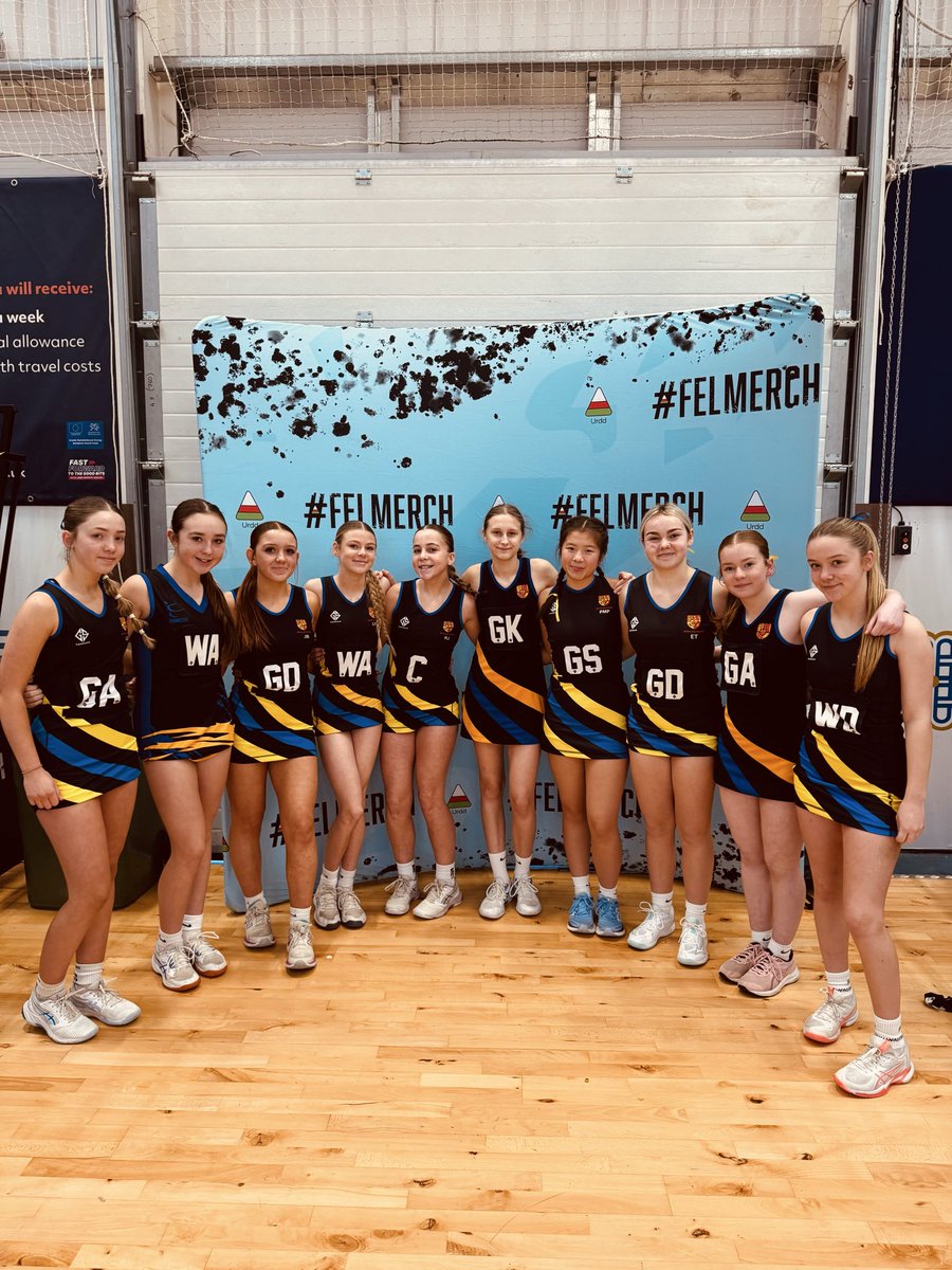 BrynCelynnogPE's tweet image. Good luck to our U14’s team who are competing at the URDD netball 🏐🙌