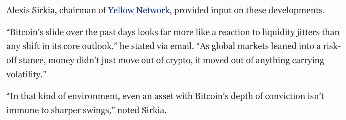 Yellow's tweet image. More market commentary from @AlexisYellow - this time in Forbes. The thoughts of Alexis are increasingly being requested by media outlets looking for expert analysis on price directions.
