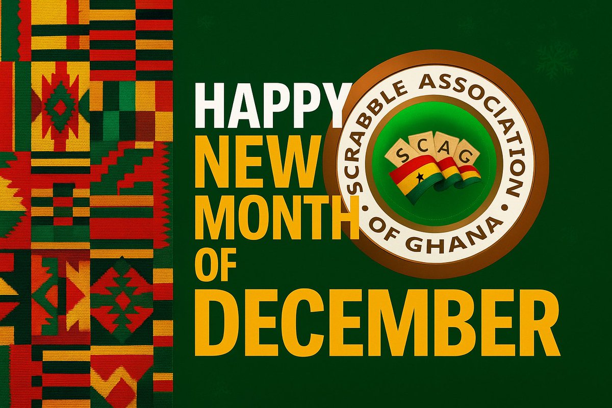 Scrabble Association of Ghana tweet media