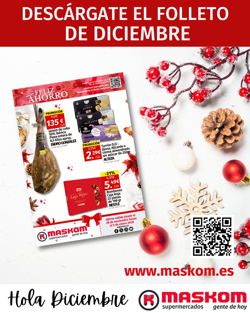 Maskom Supermercados tweet media