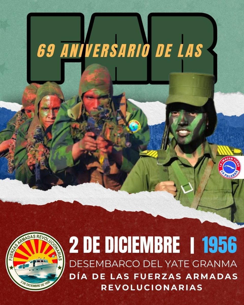 “Deseo reconocer la serenidad y madurez con que ha actuado nuestro pueblo, y el trabajo (...)de los abnegados combatientes de las FAR (...)”
#FARCuba