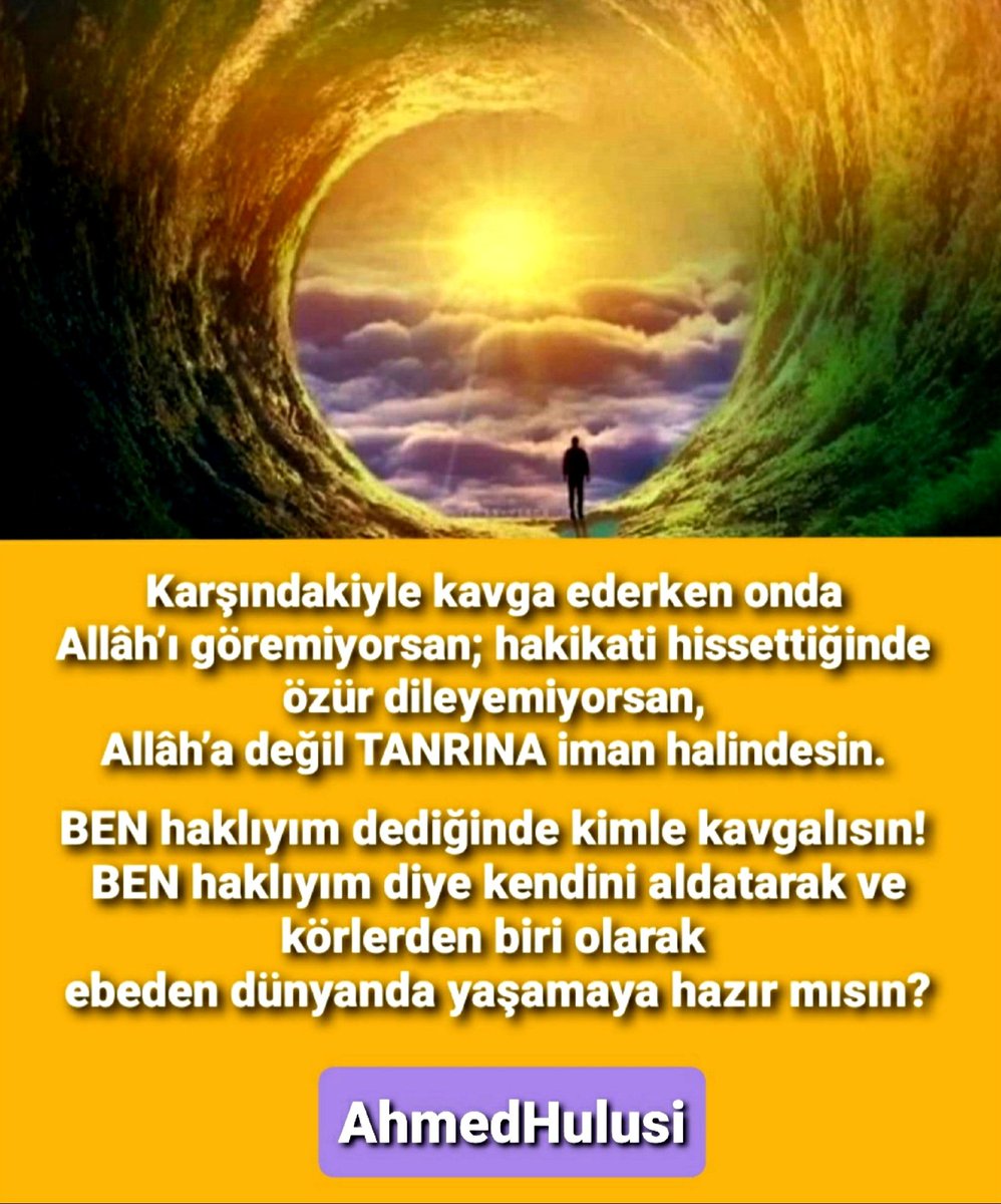 Beyninizdeki sonsuz potansiyeli sınırlayan şey,beyine girmiş olan 
bedensel bilgiler ve yerleşmiş olan kabullerinizdir.Nefretin de sevdiğin de hep kendi değerlerine GÖRE 
dünyaNda yarattıklarınadır.Bırak 
kavgayı da kendinin ne olduğunu,dünyanı nasıl oluşturduğunu anlamaya çalış.