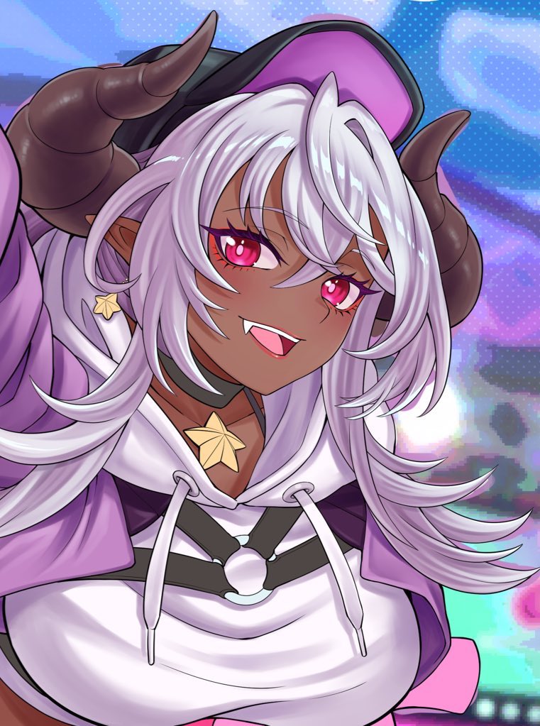 このあと20時から✨️
お絵描き配信つけます💜
連日進めていたポケトレ風自画像の完成めざします💜
今日もよろしくね✨️