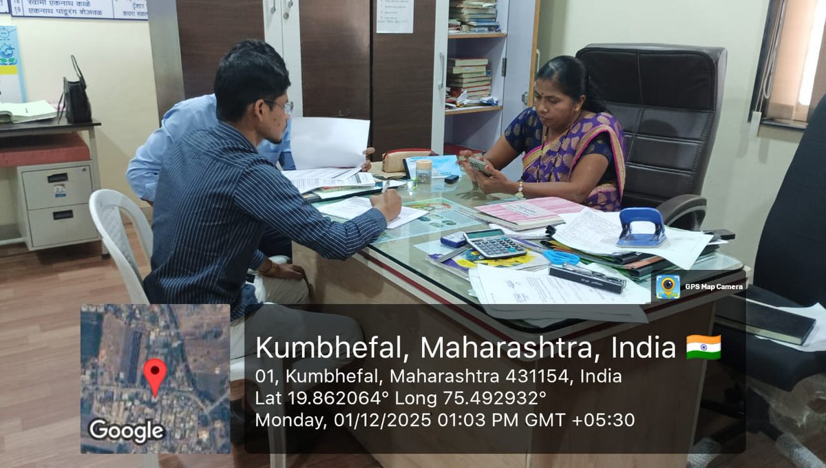 PCMGPCs's tweet image. MWFGP Q1 data of Kumbephal GP (Chh. Sambhajinagar) verified today. Cross-checked portal data with department registers in presence of line staff, AWW, ASHA/ANM, Sarpanch &amp;amp; Secretary to ensure accuracy.
— Pathan Awejkha, PRA, Madhya Pradesh 
#MWFGP #ModelGP #DataValidation  #MoPR
