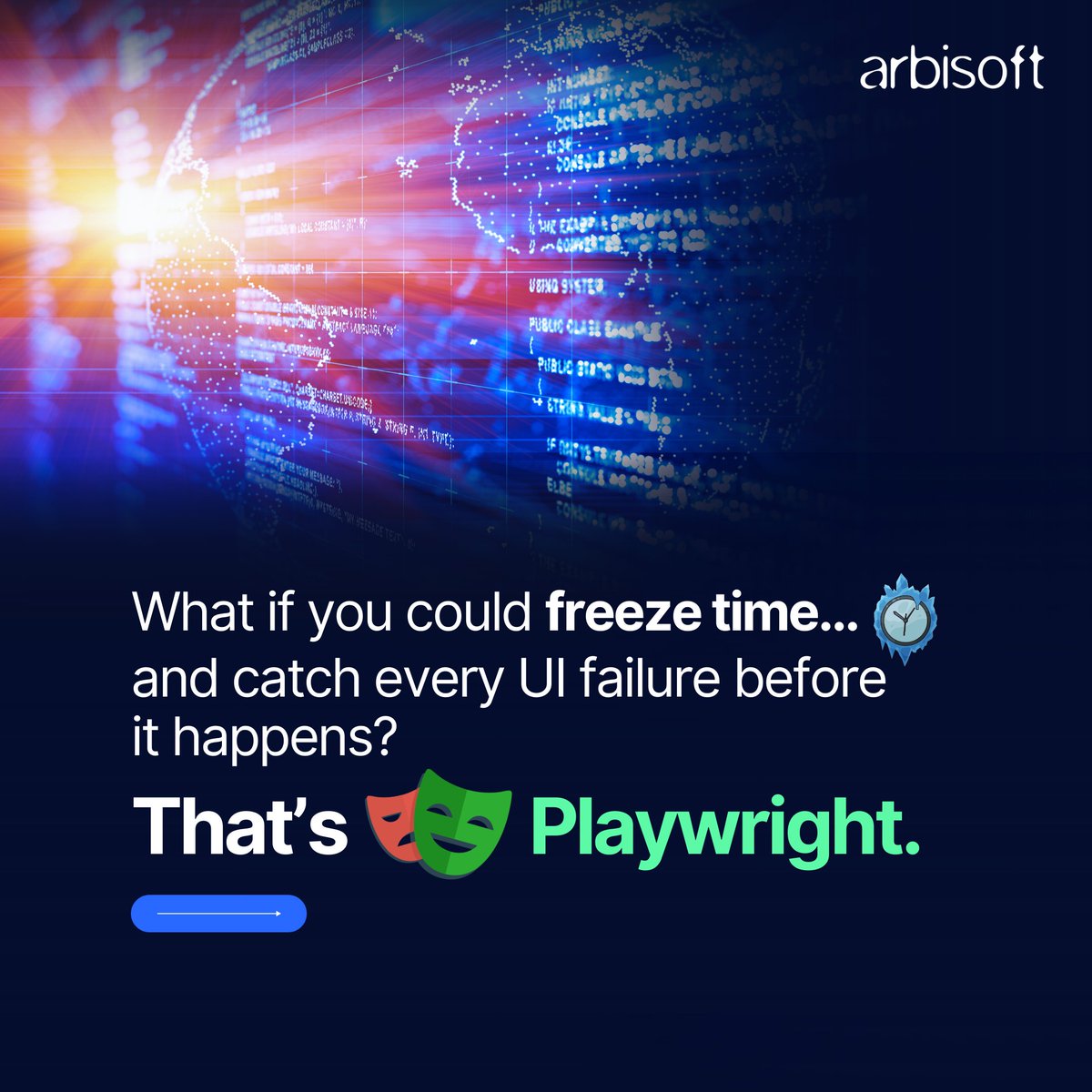 arbisoft's tweet image. Playwright makes full-stack testing reliable, and Arbisoft can help you implement and run tests seamlessly.
💡 Explore Asfa’s guide for best practices: tinyurl.com/mtnhxbem

#Playwright #WebTesting #ArbisoftBlogs