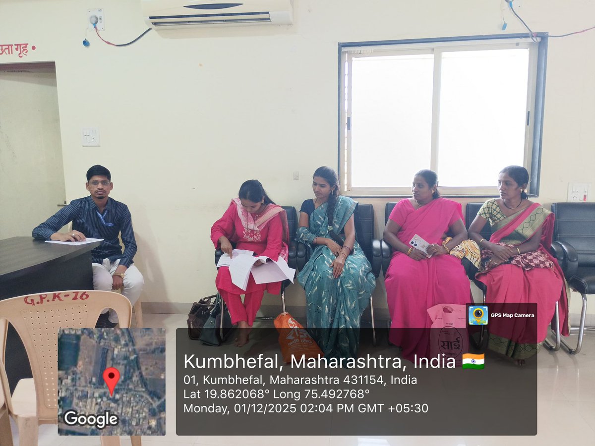PCMGPCs's tweet image. MWFGP Q1 data of Kumbephal GP (Chh. Sambhajinagar) verified today. Cross-checked portal data with department registers in presence of line staff, AWW, ASHA/ANM, Sarpanch &amp;amp; Secretary to ensure accuracy.
— Pathan Awejkha, PRA, Madhya Pradesh 
#MWFGP #ModelGP #DataValidation  #MoPR