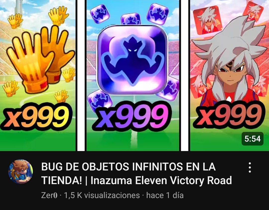 Shabyer_'s tweet image. +10 años esperando para que 8 de 10 videos sean de este tipo.
Al final la única solución que tendrá Akihiro será hacer limpieza de todos los inventarios/equipos y los que nos joderemos de verdad seremos los que nos limitamos a disfrutar del juego.