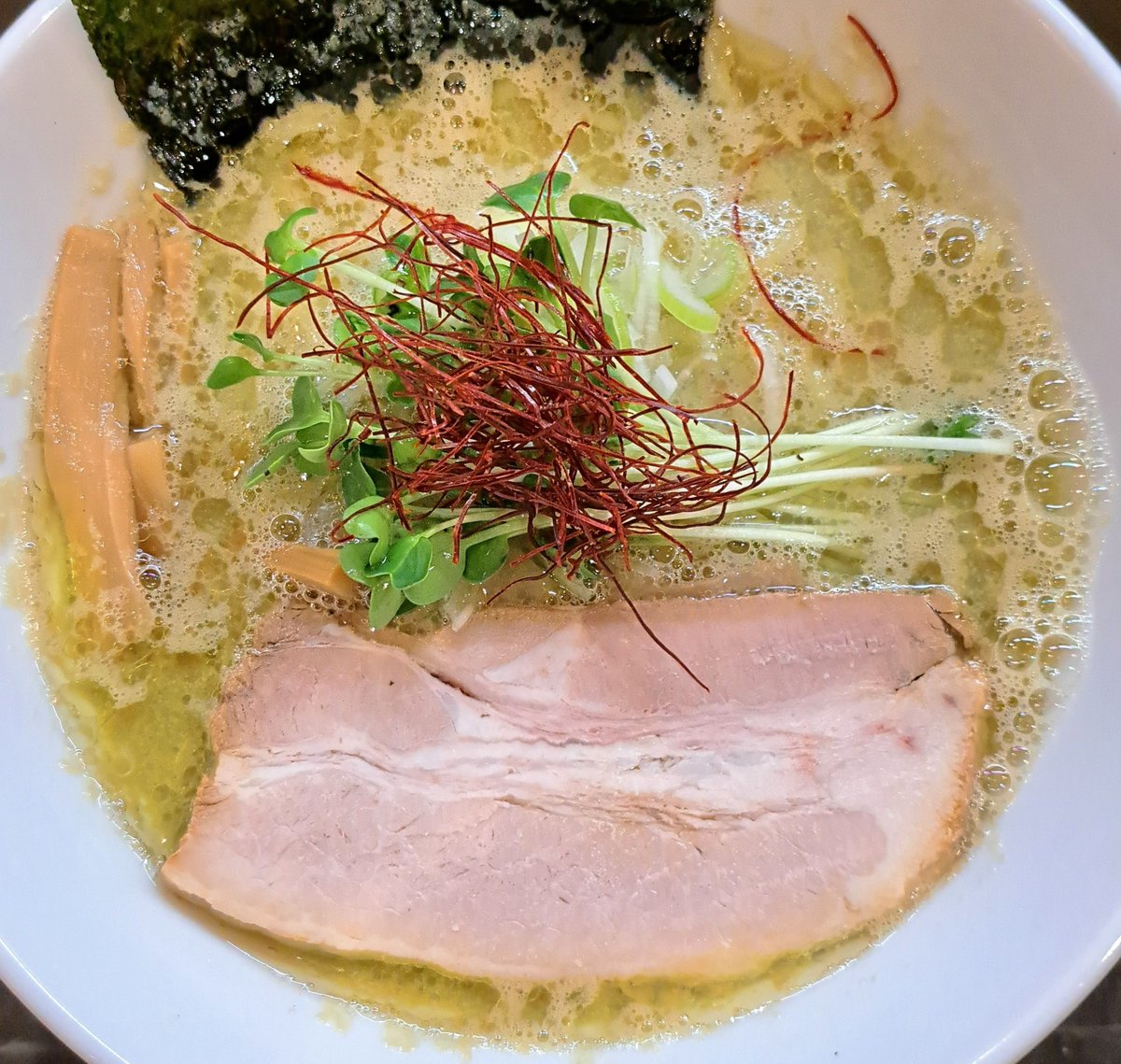 setsumen's tweet photo. 静岡市葵区呉服町
VON GOSSO(ボンゴッソ)さん
濃厚貝塩ラーメン
#ラーメン #静岡 #葵区 #呉服町 #VONGOSSO #ボンゴッソ #ボンゴッソラーメン #ramen #静岡ラーメン #静岡市ラーメン https://t.co/NWXkh9DjQi