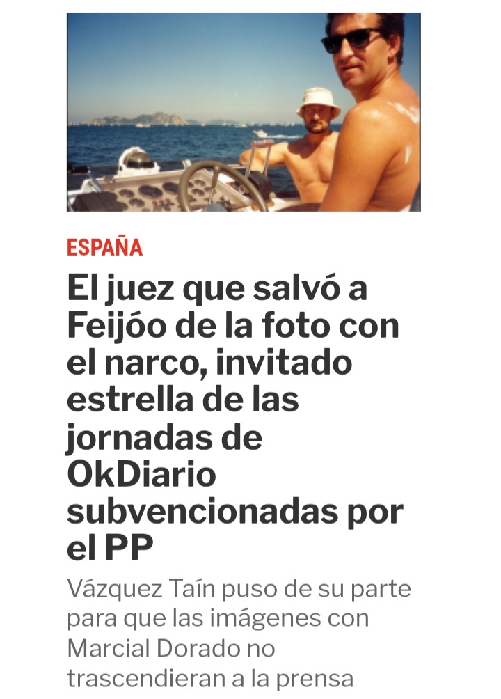 Nosotros no somos tan cabezas huecas como vuestros votantes,esperad sentados aunque sembreis bulos violencia callejera y otros desmanes,no dejamos de percibir vuestros delitos,privatizaciones y muertos por indolencia,dimite por se narco y lo querías tapar pero te se pillo Feijóo