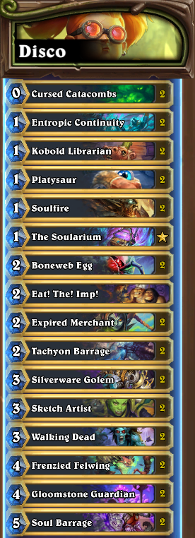 YangZhitian's tweet photo. Reach Legend (wild) at NA server with Discard Warlock.

AAEBAcn1AgKUygbvjwcOzgfUswLy0AL9pAO6tgPV0QOYkgWrkgWboAaaswbXlweEmQekrQelrQcAAA==

#WildHS #DiscardWarlock https://t.co/FdsRTFZhsA